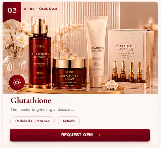 OEM Glutathione — 5FINE private label OEM/ODM
