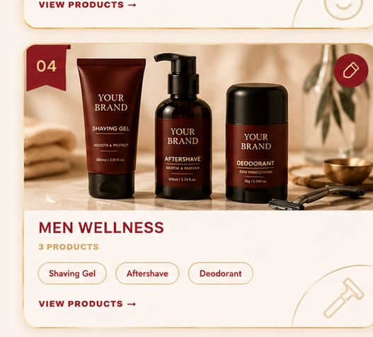 OEM Men Wellness — 5FINE private label