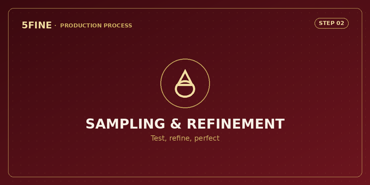 Sampling & Refinement — 5FINE production process